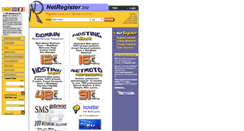 Desktop Screenshot of netregister.biz
